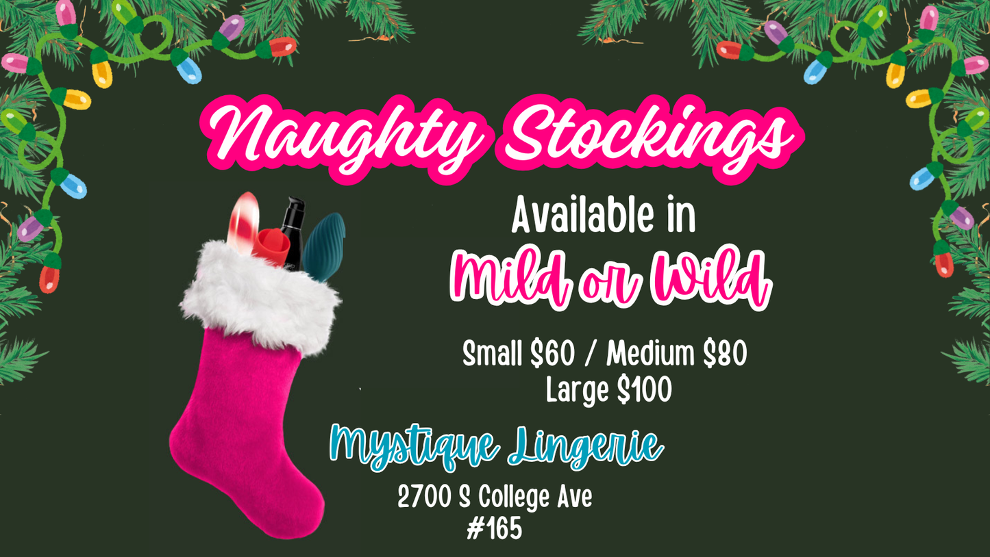 Naughty Christmas Stocking